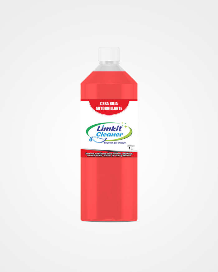 Cera Autobrillante Roja 1L