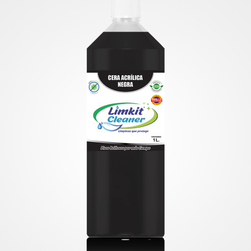 Cera Acrílica Negra 1L