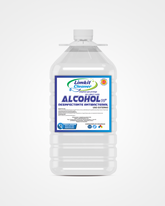 Alcohol Desinfectante 70° - Galón