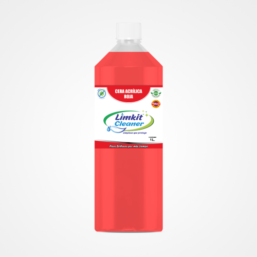 Cera Acrílica Roja 1L