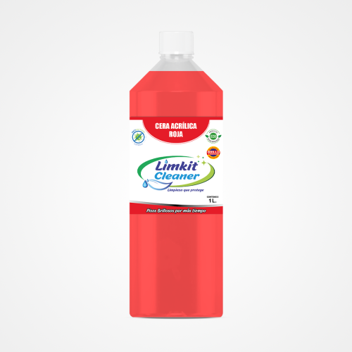 Cera Acrílica Roja 1L