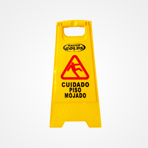 Letrero Preventivo "Cuidado Piso Mojado"