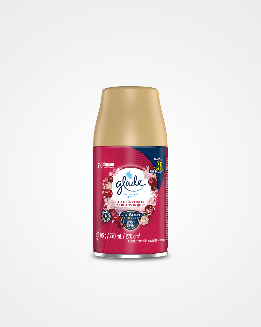 Repuesto Aromatizador Automático Alegría Floral y Frutos Rojos 270 ml