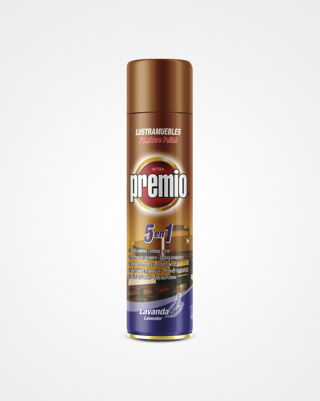 Lustra Muebles en Aerosol Premio 360 ml
