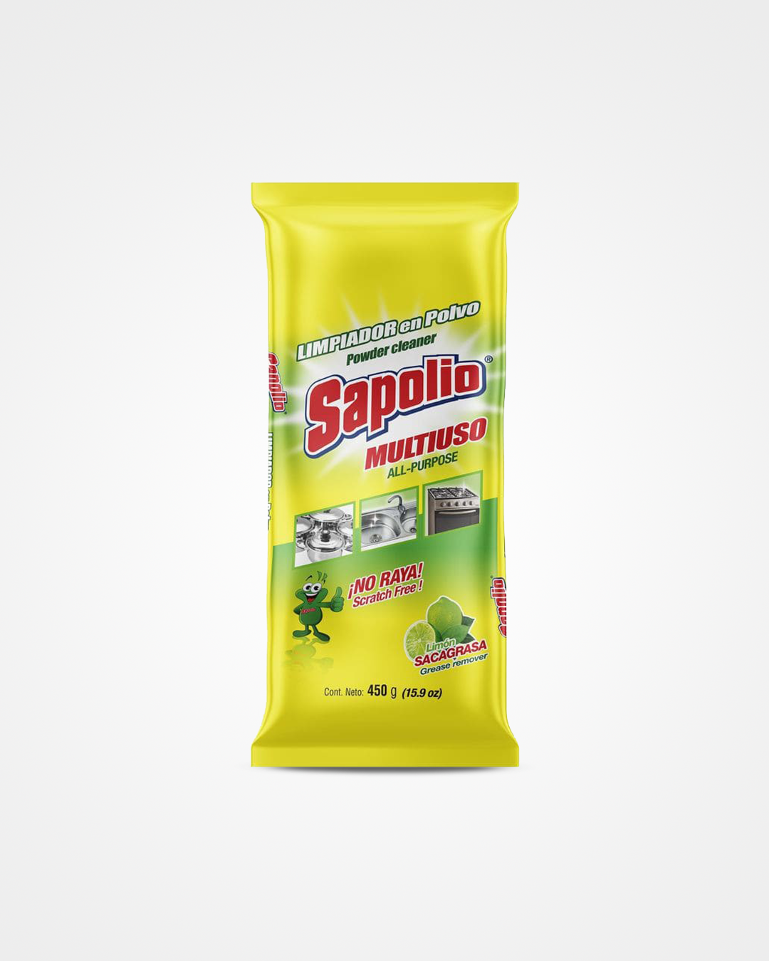 Limpiador en Polvo Limón Bolsa de 450 gr