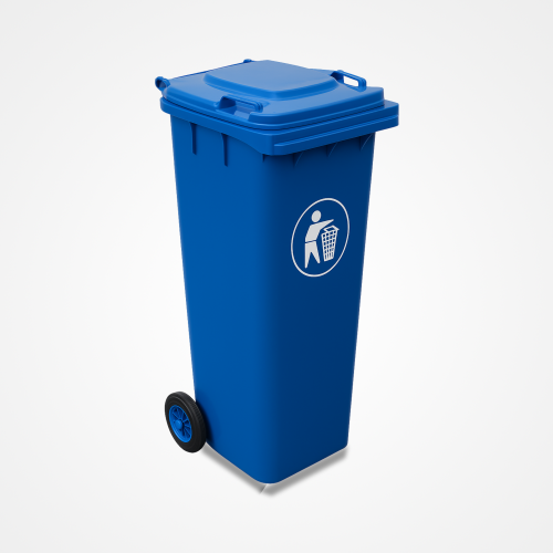 Tacho de Basura sin pedal de 120 L