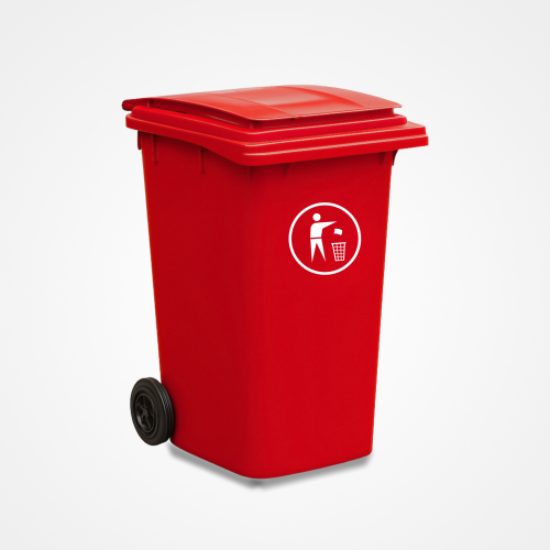 Tacho de Basura sin pedal de 360 L