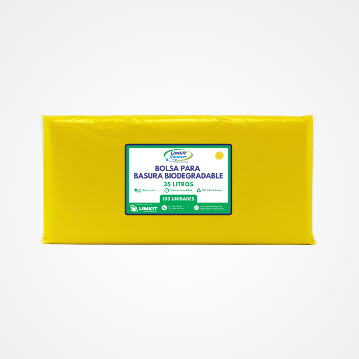 Bolsa de Basura Biodegradable 35 L - Imagen 4