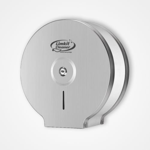 Dispensador de Acero para Papel Higiénico Jumbo