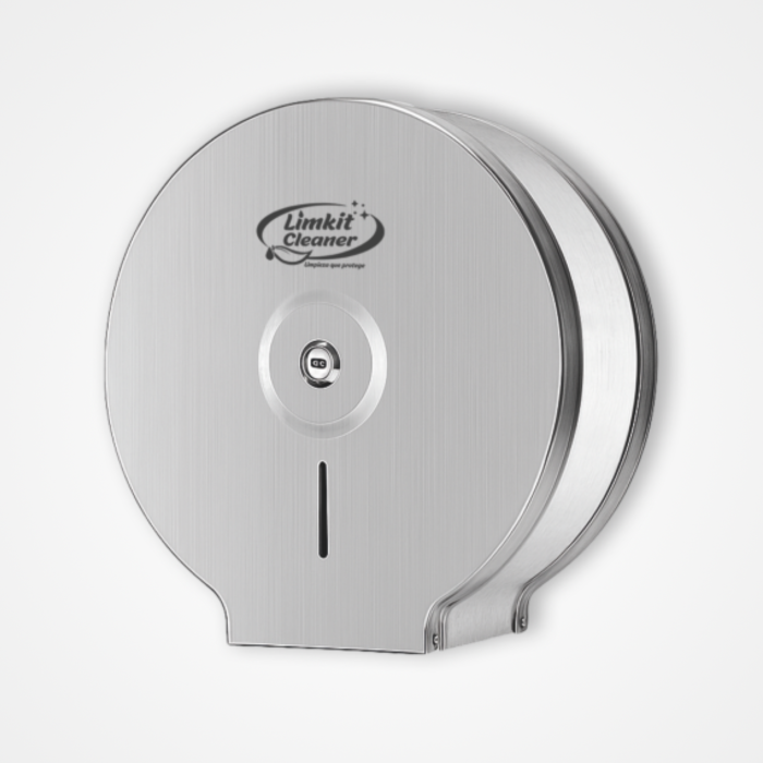 Dispensador de Acero para Papel Higiénico Jumbo