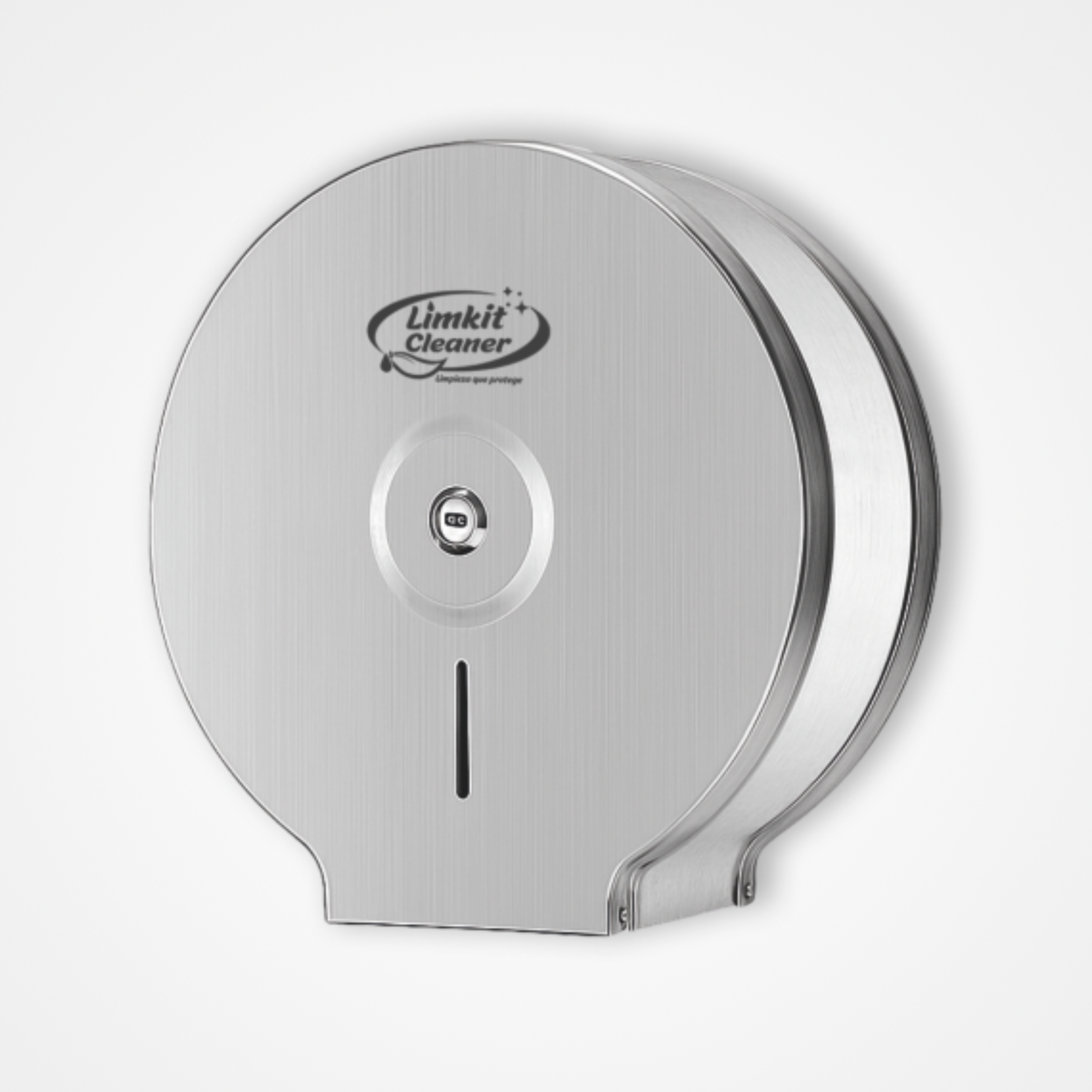 Dispensador de Acero para Papel Higiénico Jumbo
