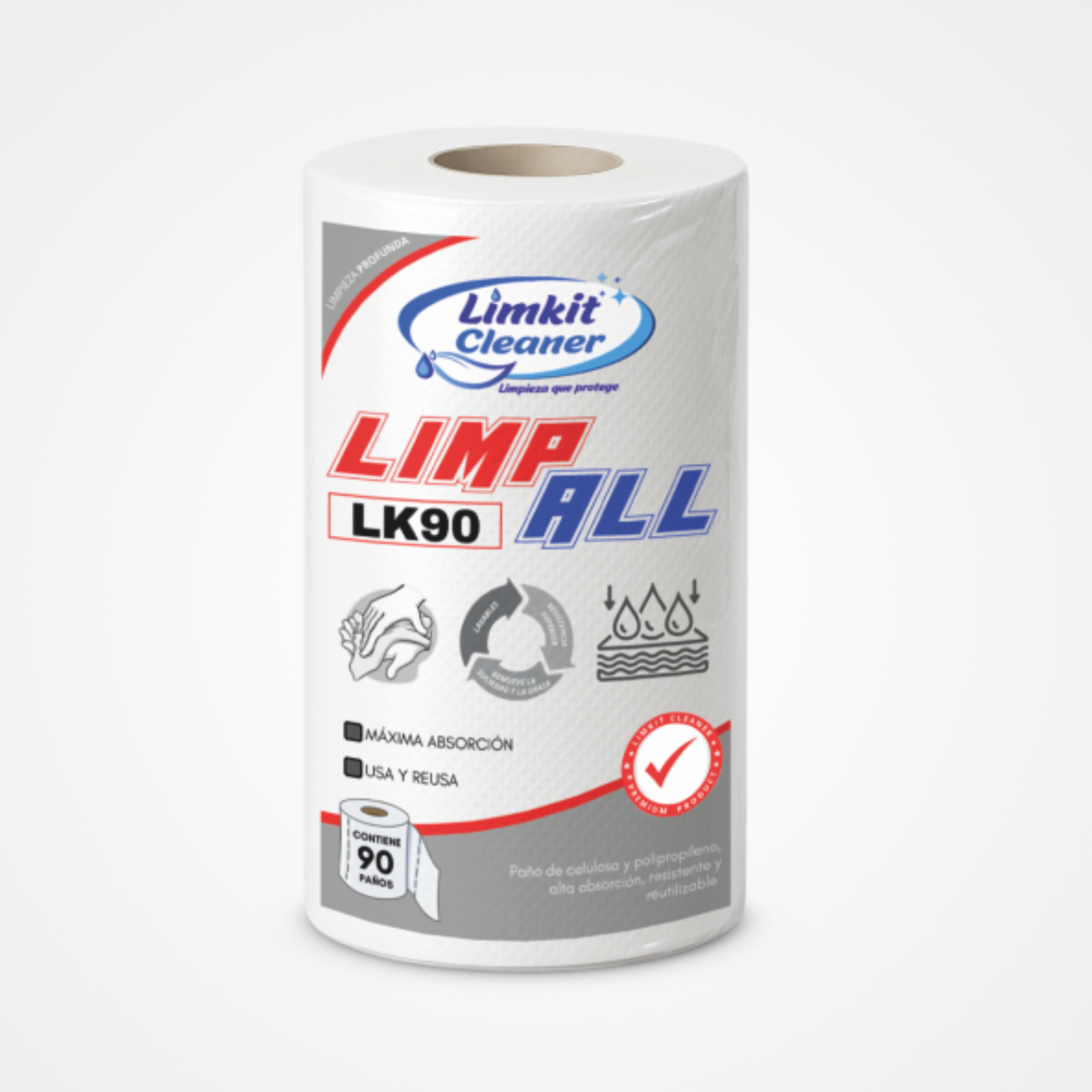 Paño de Limpieza Limpall x 90