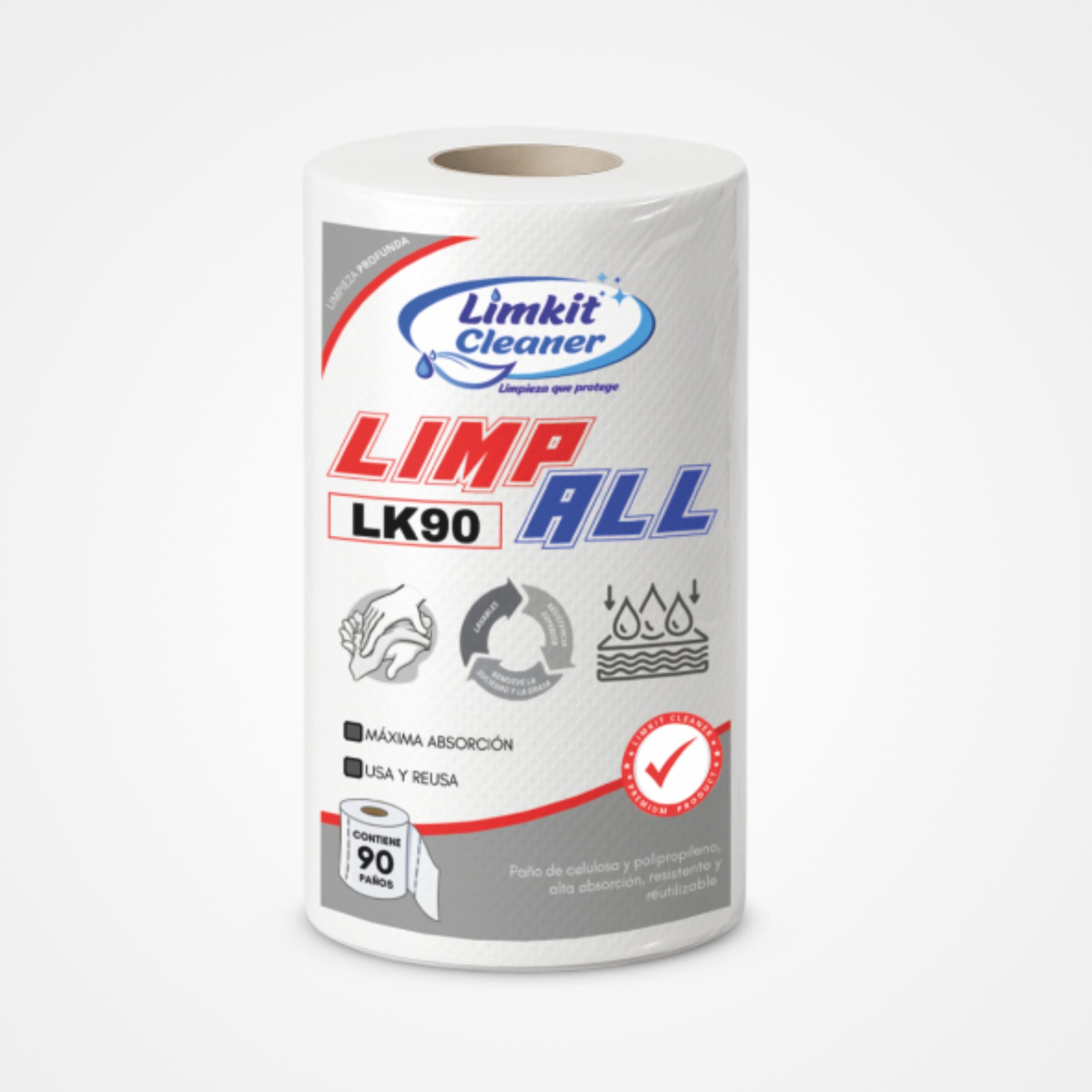 Paño de Limpieza Limpall x 90